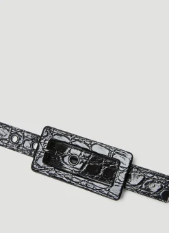 Men Saint Laurent Belts^Thin Belt