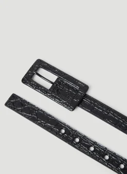 Men Saint Laurent Belts^Thin Belt