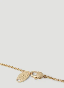 Men Vivienne Westwood Jewellery^Thin Lines Flat Orb Necklace
