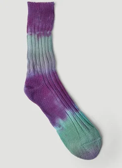 Men Stain Shade x Decka Socks Socks^Tie Dye Socks