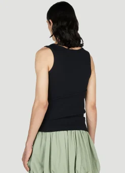 Men Aaron Esh Tops^Tie Vest Top