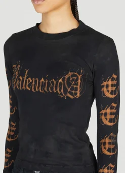 Tight Logo T-Shirt></noscript>Balenciaga Discount