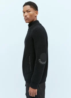 T-Neck Wool Knit Sweater><noscript><img width=