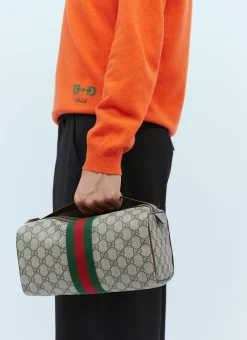 Men Gucci Weekend Bags^Toiletry Web Case