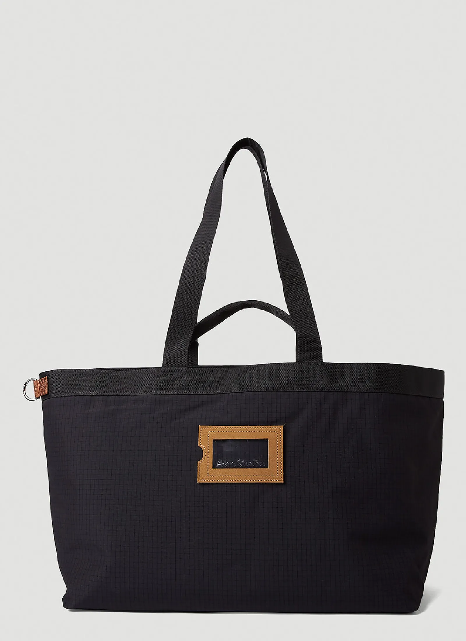 Men Acne Studios Tote Bags^Tonal Check Tote Bag