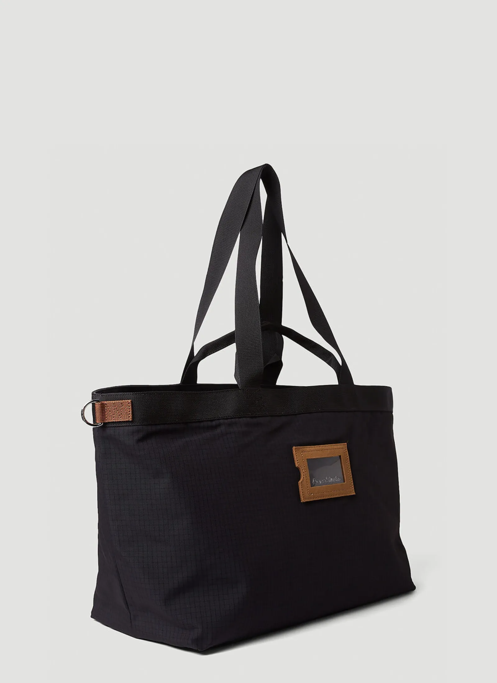 Men Acne Studios Tote Bags^Tonal Check Tote Bag