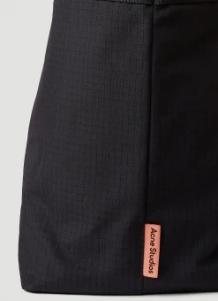 Men Acne Studios Tote Bags^Tonal Check Tote Bag