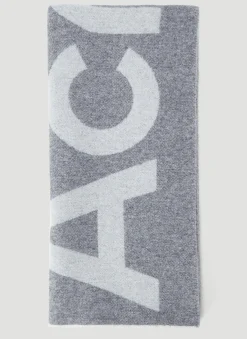 Men Acne Studios Scarves^Toronty Logo R Scarf