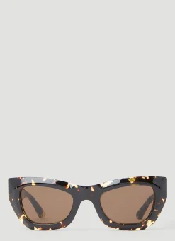 Men Bottega Veneta Sunglasses^Tortoiseshell Cat Eye Sunglasses