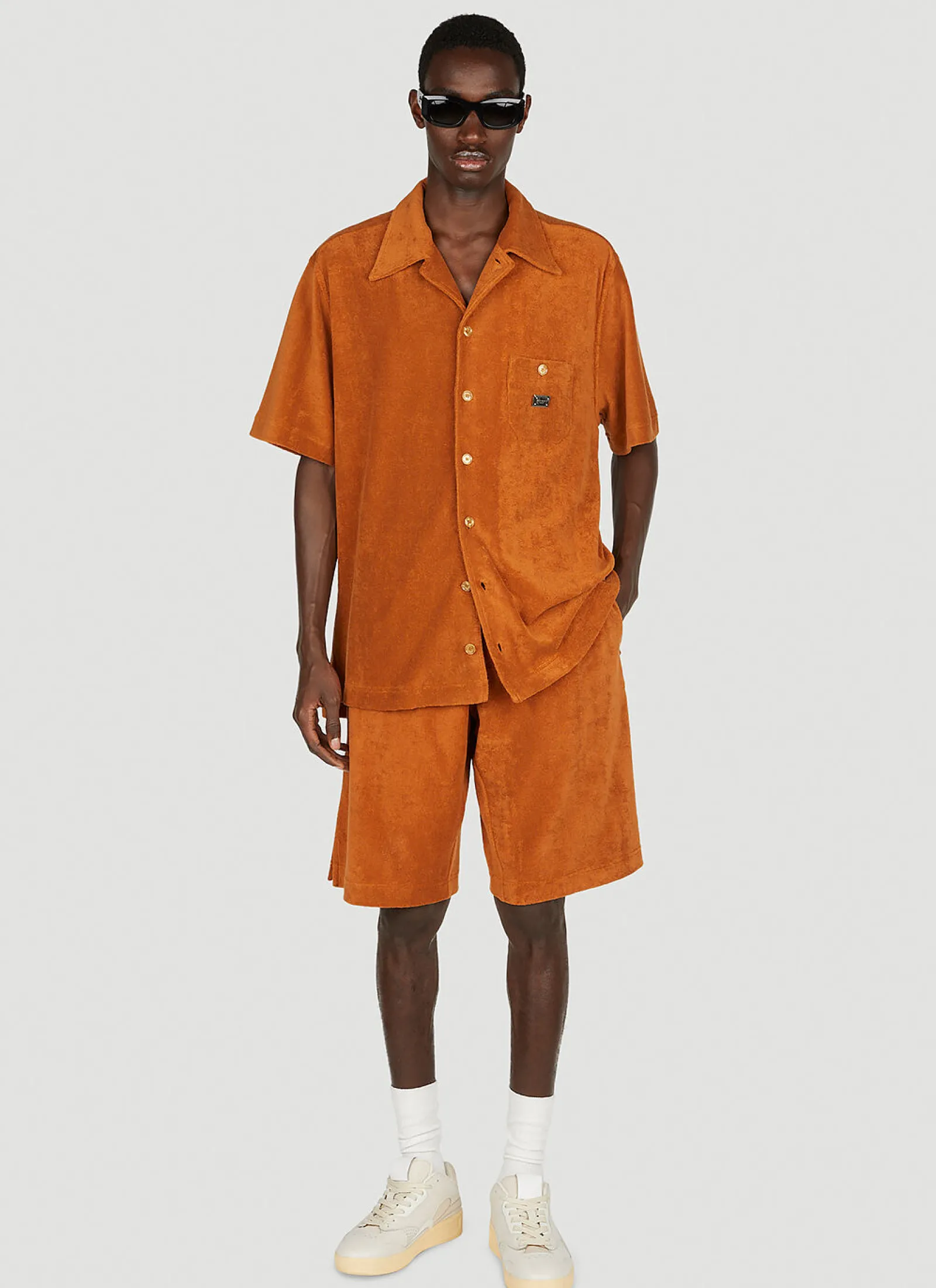 Men Dolce & Gabbana Shorts^Towelling Shorts