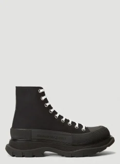 Men Alexander McQueen Boots^Tread Lace-Up Boots