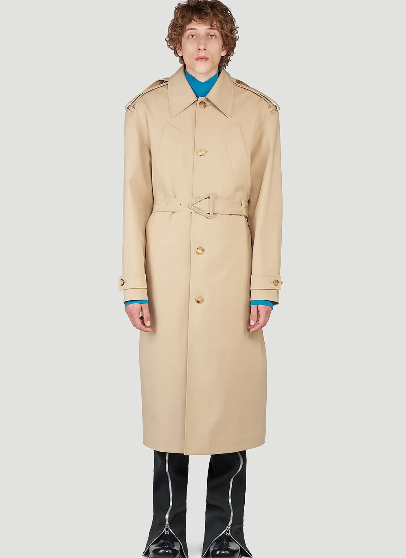 Men Bottega Veneta Coats^Trench Coat