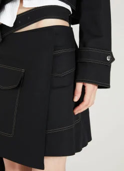 Trench Wrap Skirt>Helmut Lang Discount