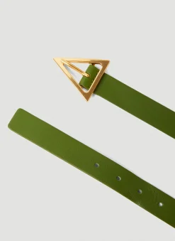 Men Bottega Veneta Belts^Triangle Buckle Belt
