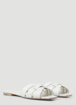 Tribute Flat Sandals>Saint Laurent Clearance
