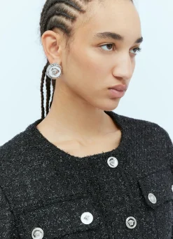 Men Versace Jewellery^Tribute Medusa Stud Earrings