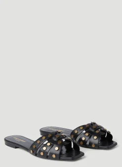 Tribute Studded Sandals>Saint Laurent Clearance
