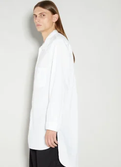 Men Yohji Yamamoto Shirts^Triple Collar Long Shirt