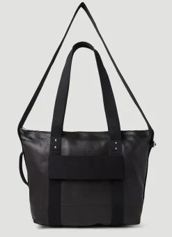 Men Rick Owens Tote Bags^Trolley Leather Tote Bag