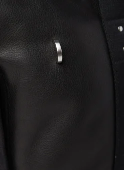 Men Rick Owens Tote Bags^Trolley Leather Tote Bag