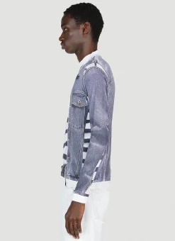 Men Y/Project x Jean Paul Gaultier Tops^Trompe L'Oeil Jacket Top