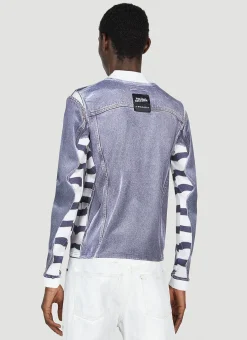 Men Y/Project x Jean Paul Gaultier Tops^Trompe L'Oeil Jacket Top