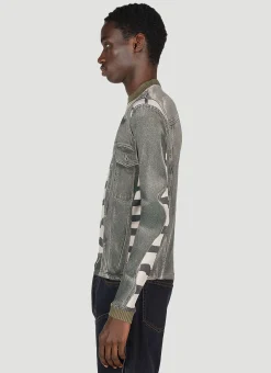 Men Y/Project x Jean Paul Gaultier Tops^Trompe L'Oeil Jacket Top