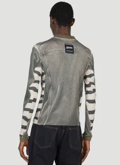 Men Y/Project x Jean Paul Gaultier Tops^Trompe L'Oeil Jacket Top