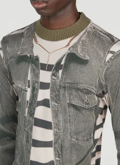 Men Y/Project x Jean Paul Gaultier Tops^Trompe L'Oeil Jacket Top