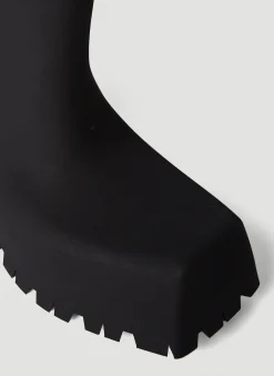 Men Balenciaga Boots^Trooper Rubber Ankle Boots