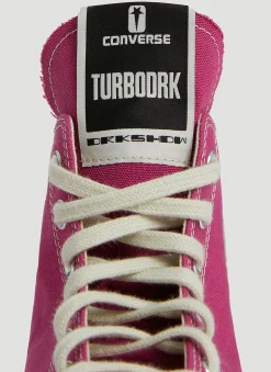 Turbodrk High Top Sneakers></noscript>Rick Owens DRKSHDW x Converse Clearance
