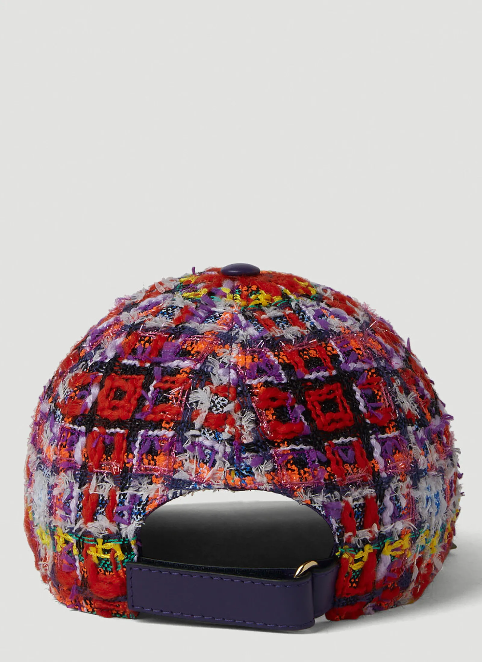 Men Gucci Hats^Tweed Baseball Cap