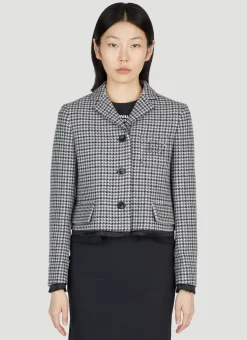 Tweed Cropped Blazer>Miu Miu Online