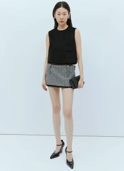 Tweed Mini Skirt>Miu Miu Online
