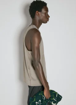 Men District Vision Tops^Ultralight Aloe Singlet Vest