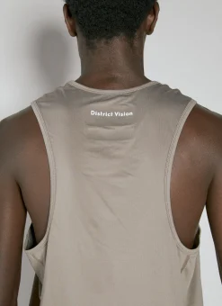 Men District Vision Tops^Ultralight Aloe Singlet Vest