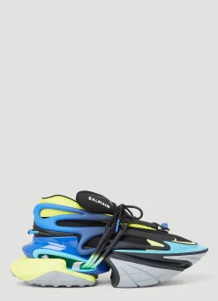 Men Balmain Sneakers^Unicorn Neoprene Leather Sneakers