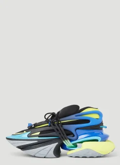 Men Balmain Sneakers^Unicorn Neoprene Leather Sneakers