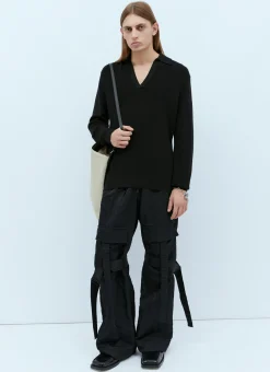 Men Dries Van Noten Knitwear^V Neck Knit Sweater