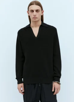 Men Dries Van Noten Knitwear^V Neck Knit Sweater
