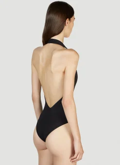 V Neck Swimsuit><noscript><img width=