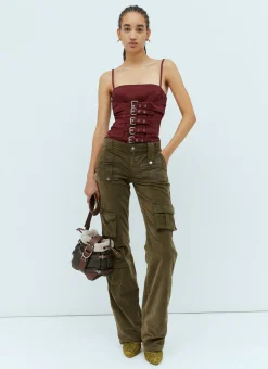 Velvet Cargo Pants>Blumarine New