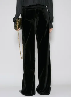 Velvet Cotton Pants></noscript>Saint Laurent Discount