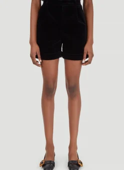 Velvet Shorts>Saint Laurent Hot