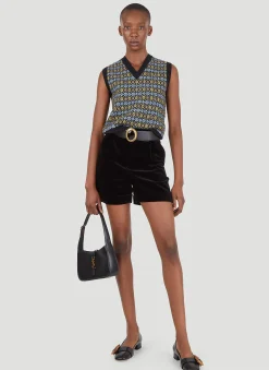 Velvet Shorts>Saint Laurent Hot