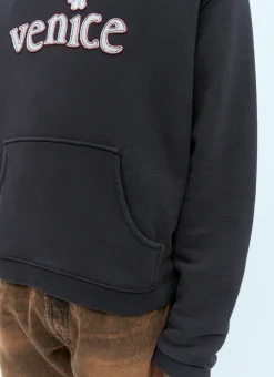 Men ERL Sweatshirts^Venice Hooded Sweatshirt