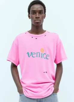 Men ERL T-Shirts^Venice T-Shirt
