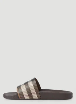 Men Burberry Slides^Vintage Check Furley Slides