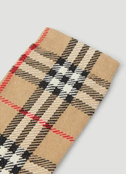 Men Burberry Socks^Vintage Check Intarsia Socks