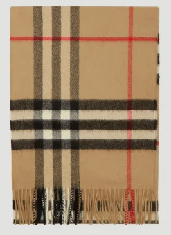 Men Burberry Scarves^Vintage Check Knit Scarf